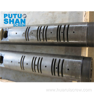 Parallel twin screw and barrel for Injection machine